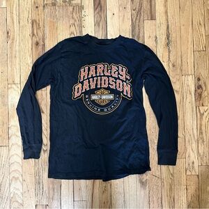 Harley-Davidson Men's Black Long Sleeve Shirt